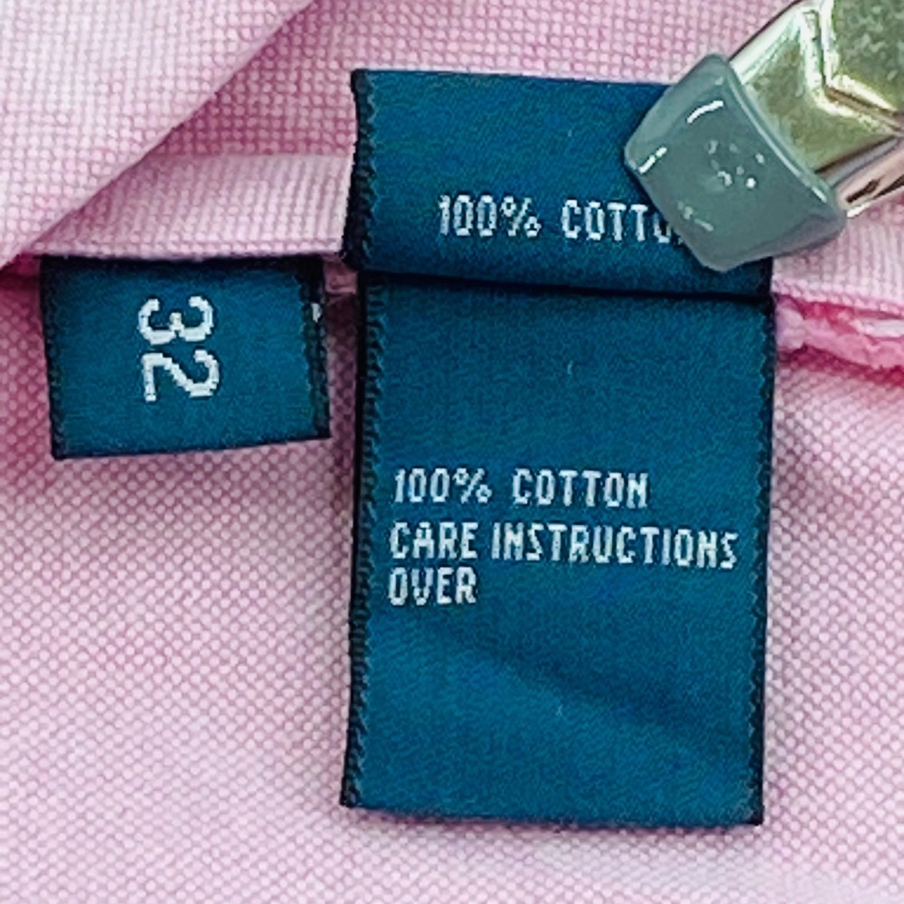 Polo Ralph Lauren Mens 32 Pink Oxford Cotton Chino Shorts Preppy Summer Coastal - Picture 5 of 10